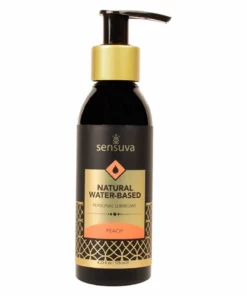 Sensuva Natural Water-Based Peach żel nawilżający 125 ml