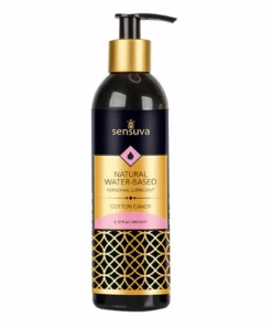 Sensuva Natural Water-Based Cotton Candy 240ml żel nawilżający bezzapachowy