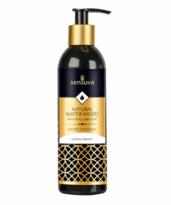 Sensuva Natural Water-Based Exotic Coconut 240ml - żel nawilżający kokosowy