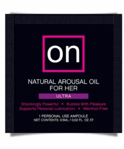 Sensuva ON Arousal Oil Ultra 0.5ml - intensywny olejek stymulujący