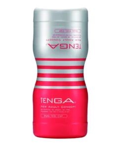 Tenga Dual Feel Cup Medium - dwustronna maszyna intymna, średni rozmiar