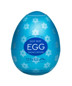 Tenga Egg Snow Crystal - Elastyczna maszyna intymna, 1 sztuka, chłodzący żel