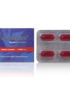 Cobeco Pharma Venicon For Men tabletki ziołowo-witaminowe 4 szt.