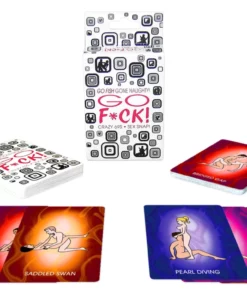 Kheper Games Go F*ck Card Game - Gra karciana dla par, 52 karty
