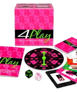 Kheper Games 4Play - Zestaw 4 Gier Dla Par z Akcesoriami