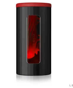 LELO F1S V2 urządzenie intymne czarno-czerwone, technologia SenSonic