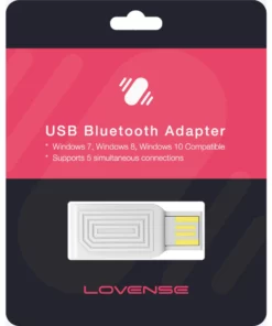 Lovense Adapter USB Bluetooth - szybkie połączenie z urządzeniami Lovense