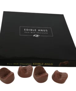 Edible Anus Czekoladki mleczne 80g oryginalny kształt prezentowy