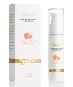 YESforLOV Allover Delicious Żel do masażu Brzoskwinia Morela 50ml