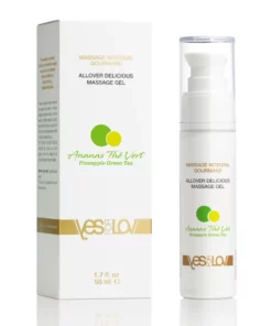 YESforLOV Allover Delicious Żel do Masażu Ananas Zielona Herbata 50ml