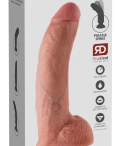 Pipedream King Cock Model 23 cm jasny - elastyczny, wodoodporny, przyssawka