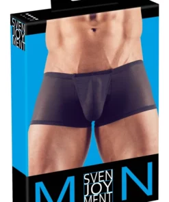 Svenjoyment Bokserki L czarne połprzezroczyste z anatomicznym wyprofilowaniem