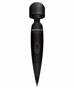 Bodywand Midnight Plug-In Black - sieciowy masażer z regulacją mocy 25 cm