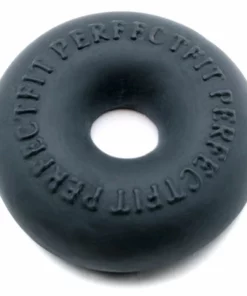 Perfect Fit Stackit Black - elastyczny pierścień silikonowy czarny