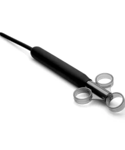 XR Brands Cleanstream silikonowa strzykawka do aplikacji żebrowana