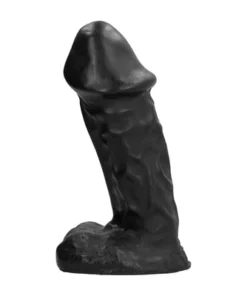 Domestic Partner War Head Black - anatomiczny model z dużą głowicą, czarny