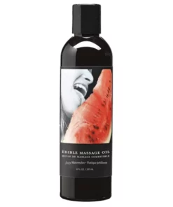 Earthly Body Olejek do masażu arbuzowy 237ml - naturalny, nawilżający