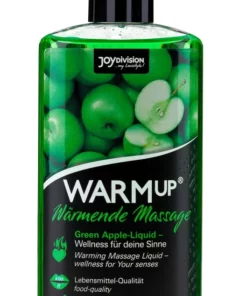 Joydivision WARMup Green Apple płyn do masażu rozgrzewający 150ml