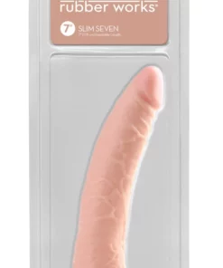 Pipedream Basix Slim 7 model cielisty z przyssawką 20,5 cm