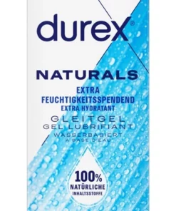 Durex Naturals Żel Nawilżający do Ciała 100ml z Kwasem Hialuronowym