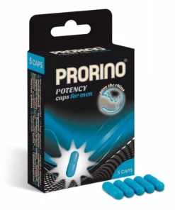 Prorino Potency kapsułki dla mężczyzn 5 sztuk - suplement diety
