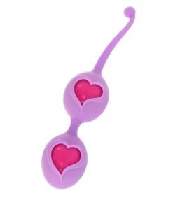 FeelzToys Desi Purple - kulki do treningu mięśni dna miednicy 3,9 cm
