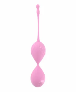 Vibe Therapy Fascinate Pink - kulki treningowe Kegla silikonowe, 20,5 cm