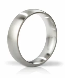Mystim His Ringness Earl pierścień stalowy szczotkowany 48 mm
