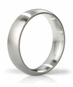 Mystim His Ringness Earl pierścień stalowy 51mm szczotkowany