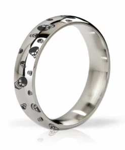 Mystim His Ringness Earl stalowy pierścień intymny 51 mm polerowany