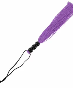 Sportsheets S&M Small Rubber Whip fioletowy 25 cm - elastyczny bat