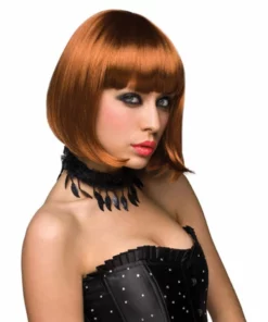 Pleasure Wigs Cici Wig Peruka syntetyczna regulowana czerwona