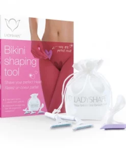 Ladyshape Heart Szablon do stylizacji bikini z akcesoriami