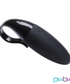 Picobong Koa Black - elastyczny pierścień wibrujący, 98x44x28mm