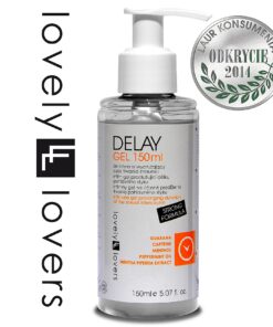 Lovely Lovers Delay Gel 150ml - żel intymny z guaraną i kofeiną