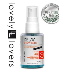 Lovely Lovers Delay Spray 50ml - formuła z guaraną i miłorzębem