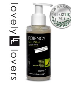 Lovely Lovers Potency Gel 150ml - żel intymny z guaraną i żeń-szeniem
