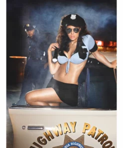 Baci Highway Patrol Przebranie Policjantki One Size zestaw 5 elementow