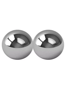 S&M Steele Balls kulki ze stali nierdzewnej, 2 cm, 2 sztuki