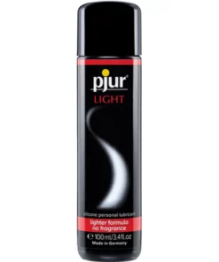 Pjur Light Silicone 100 ml - Delikatny lubrykant silikonowy bezzapachowy