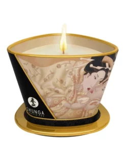 Shunga Desire Świeca do masażu waniliowa 170 ml naturalne olejki