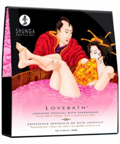 Shunga Lovebath Dragon Fruit 650g - Zestaw do żelowej kąpieli, aromat smoczego owocu