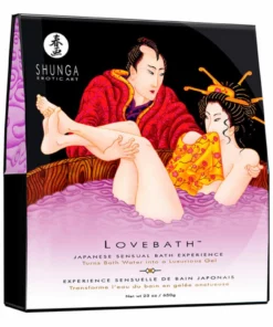 Shunga Lovebath Sensual Lotus zestaw do kąpieli żelowej 650g