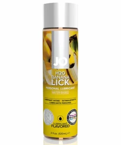 System JO H2O Banana Lick żel nawilżający wodny 120 ml aromat bananowy
