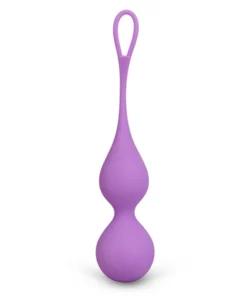 Layla Peonia Purple - System treningowy mięśni Kegla, silikon, 140g
