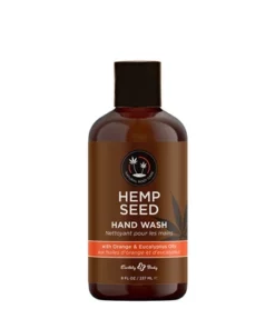 Earthly Body Hand Wash z nasion konopi 236 ml - pomarańcza, eukaliptus