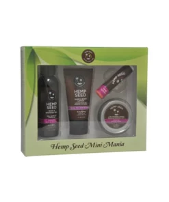 Earthly Body Hemp Seed Mini Mania Skinny Dip zestaw podrożny