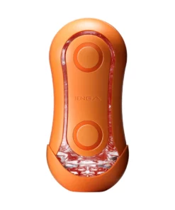 Tenga Flip Orb Orange Sunset - innowacyjna maszyna intymna z kulkami, 178 mm