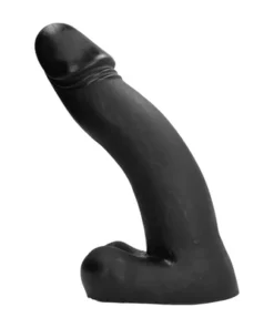 All Black AB62 - czarna anatomiczna forma intymna, 45 cm