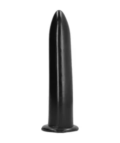 All Black Model AB46 - Elastyczny Czarny Element Intymny 20 cm